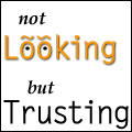 Not Looking, but Trusting